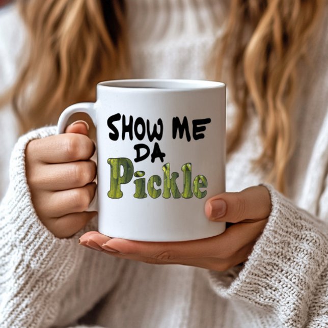 Caneca De Café Me Mostra o Picles (Criador carregado)