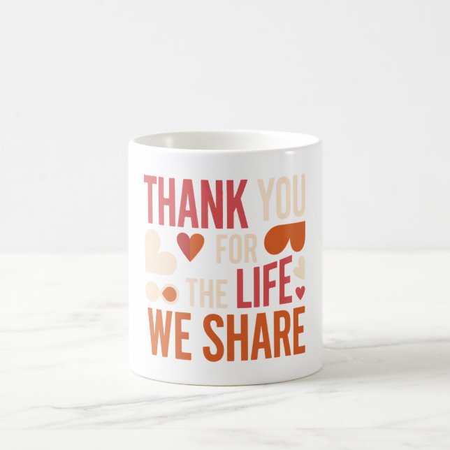 Caneca De Café Meaningful Valentine Gift for Long-Term Couples (Centro)