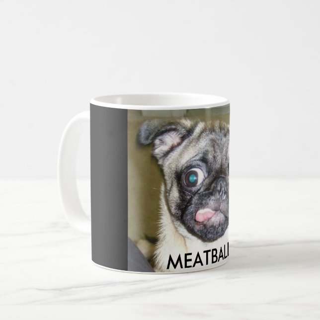 CANECA DE CAFÉ MEATBALLS (Frente Esquerda)