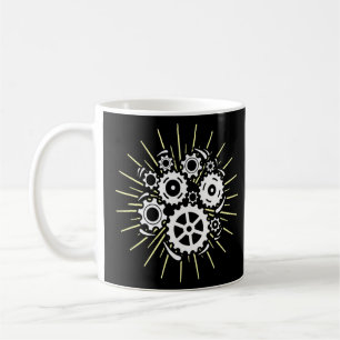 Caneca De Café Mecânica Automóvel Reparação Mecânica Dos Automóve