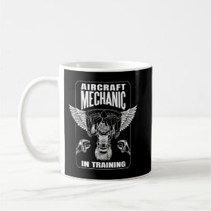 Caneca De Café Mecânica da Aeronave em Formação