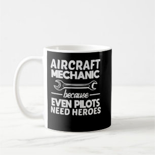 Caneca De Café Mecânica Da Aeronave Porque Mesmo Os Pilotos Preci