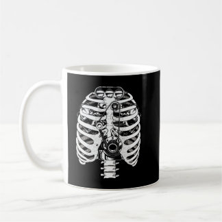 Caneca De Café Mecânica do esqueleto do Engenheiro mecânico