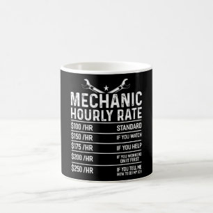 Caneca De Café Mecânica Funny Mechanical Workshop Idea Presente