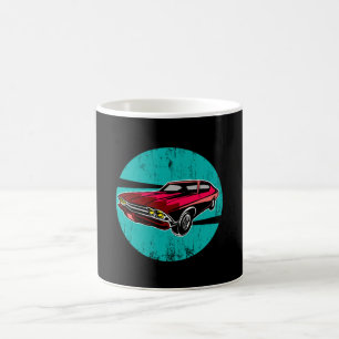 Caneca De Café Mecânica Mecânica, Carro vintage Wrench Ideia de