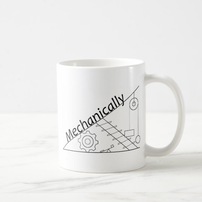Caneca De Café Mecanicamente inclinado (Direita)