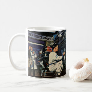 Caneca De Café Mecânico Automático do Serviço de Reparo de carros