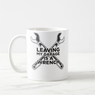 Caneca De Café Mecânico de Carros Motor de Barco Motocicleta