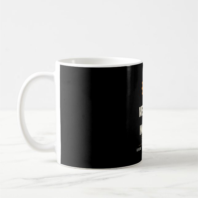 Caneca de Café Mecânico de Dia, Monstro à Noite (Esquerda)