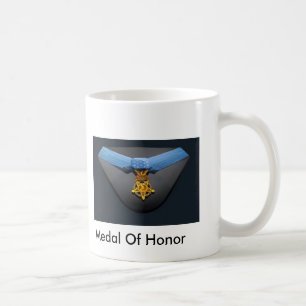 Caneca De Café Medalha de honra, medalha de honra