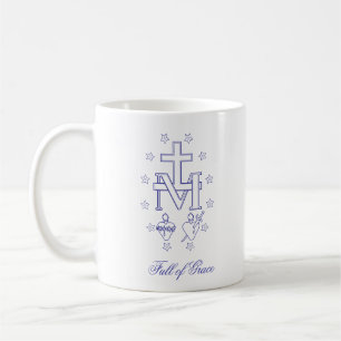 Caneca De Café Medalha de Nossa Senhora das Graças Medalha Milagr