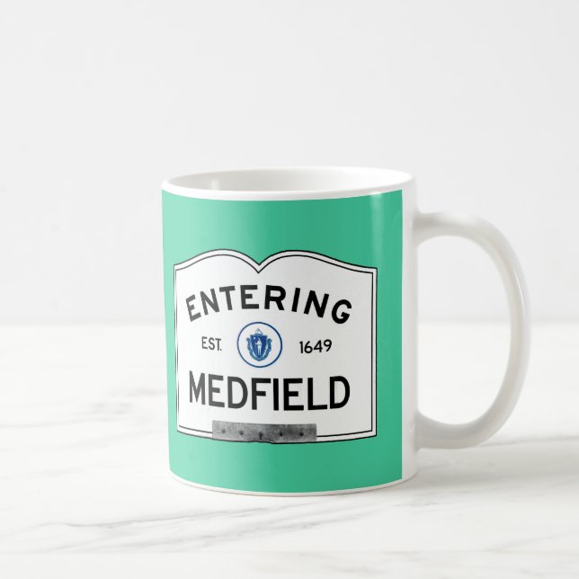 Caneca De Café Medfield entrando (Direita)