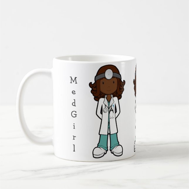 Caneca De Café MedGirl (Esquerda)