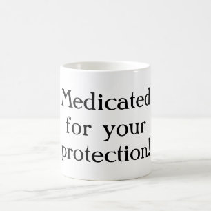 Caneca De Café Medicado para sua proteção Mug
