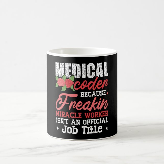 Caneca De Café Medical Coder Because Freakin Assistant ICD Coding (Centro)