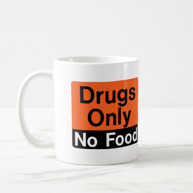 Caneca De Café Medicamento Apenas Laboratório (Esquerda)