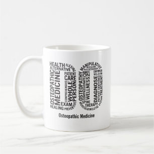 Caneca De Café Medicamento Osteopático Personalizado DO Osteopat