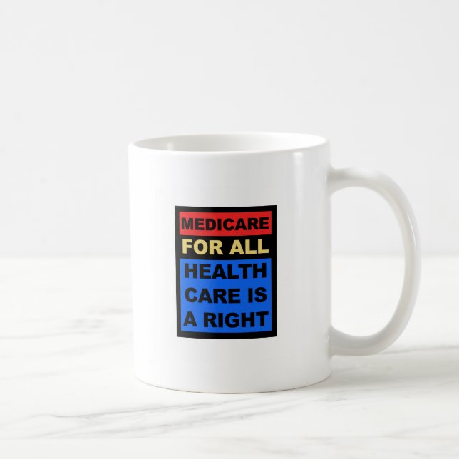 Caneca De Café Medicamento para todos - A saúde é um direito (Direita)