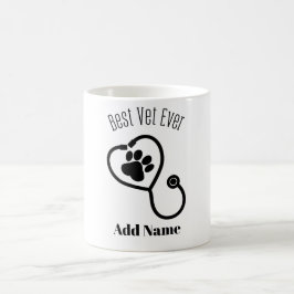 Caneca De Café Medicamento Veterinário Compaixão Design