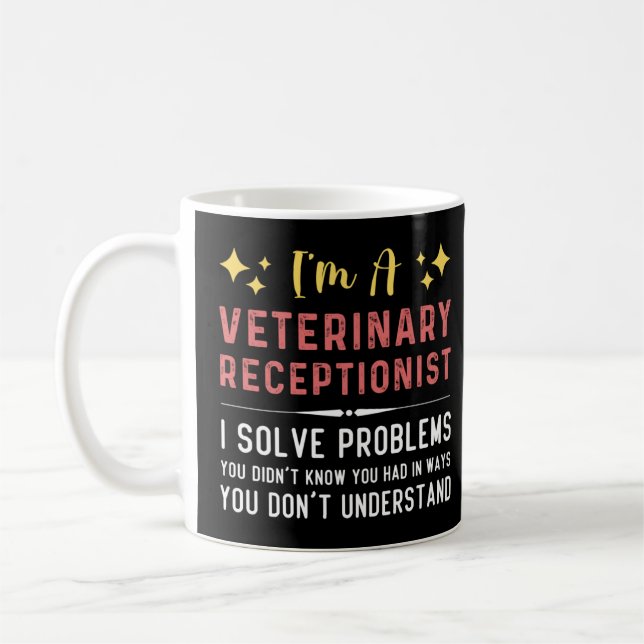 Caneca De Café Medicamento veterinário recepcionista Medicina (Esquerda)