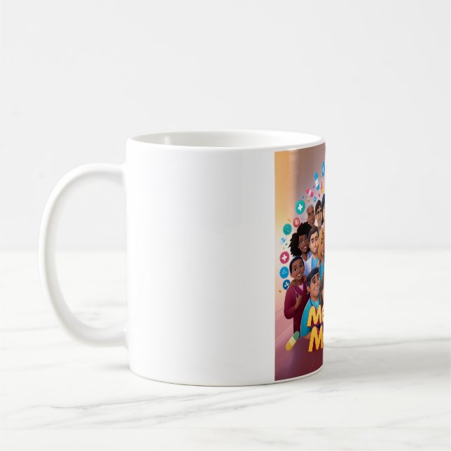 Caneca De Café Medicina Marvels: Sip com um Splash of Science (Esquerda)