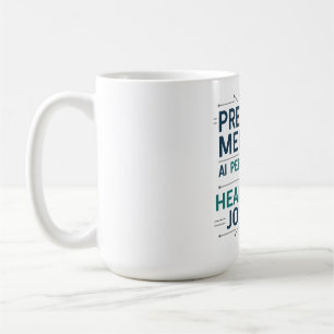 Caneca De Café Medicina Precision - Personalização da IA no setor