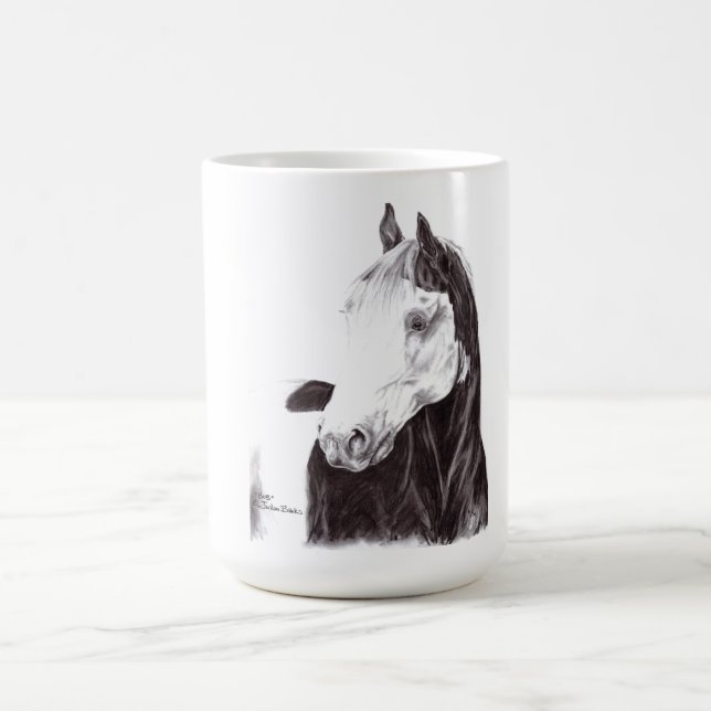 Caneca De Café Medicine Hat Paint Horse Mug (Centro)