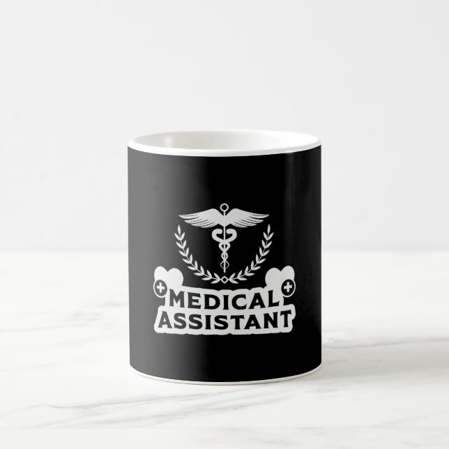 Caneca De Café Médico Assistente Médico Enfermeiro Medicina Engra (Centro)