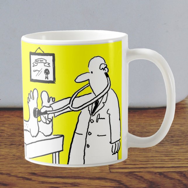 Caneca De Café Médico com Stetoscope (Criador carregado)