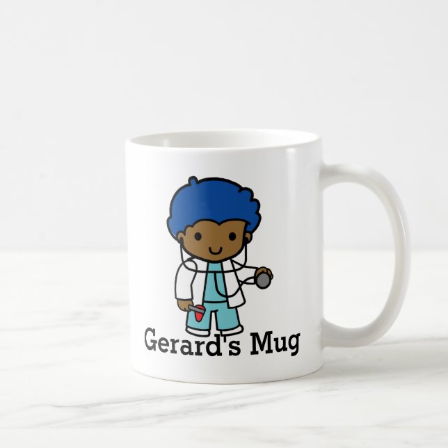 Caneca De Café Médico com Stetoscope (Direita)