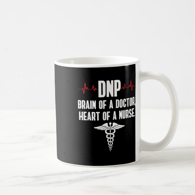 Caneca De Café Médico Da Prática De Enfermagem Cérebro Enfermeiro (Direita)