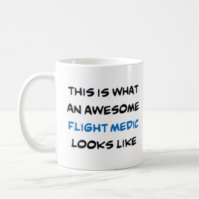 Caneca De Café médico de voo, incrível (Esquerda)