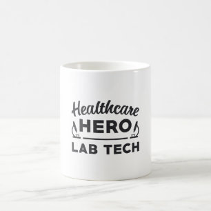 Caneca De Café Médico do Laboratório de Tecnologia Hero Lab da 
