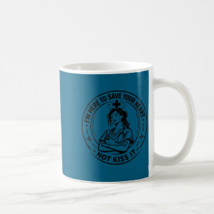 Caneca De Café Médico engraçado e enfermeira rainhas da saúde par