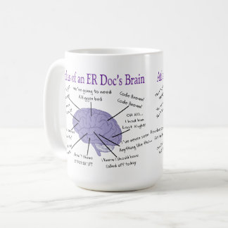 Caneca De Café Médico Engraçado Oferece Café Mu De Dois Tons