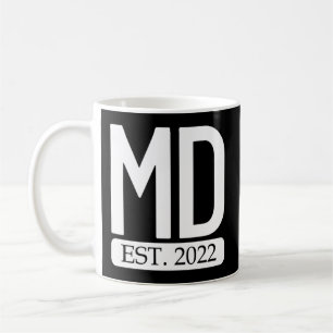 Caneca De Café Médico Formando Md No Final De 2022