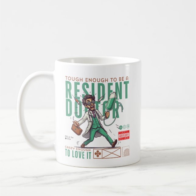 Caneca De Café Médico residente (Esquerda)