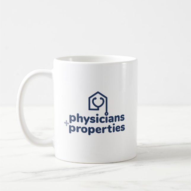 Caneca De Café Médicos e Propriedades Mug (Esquerda)