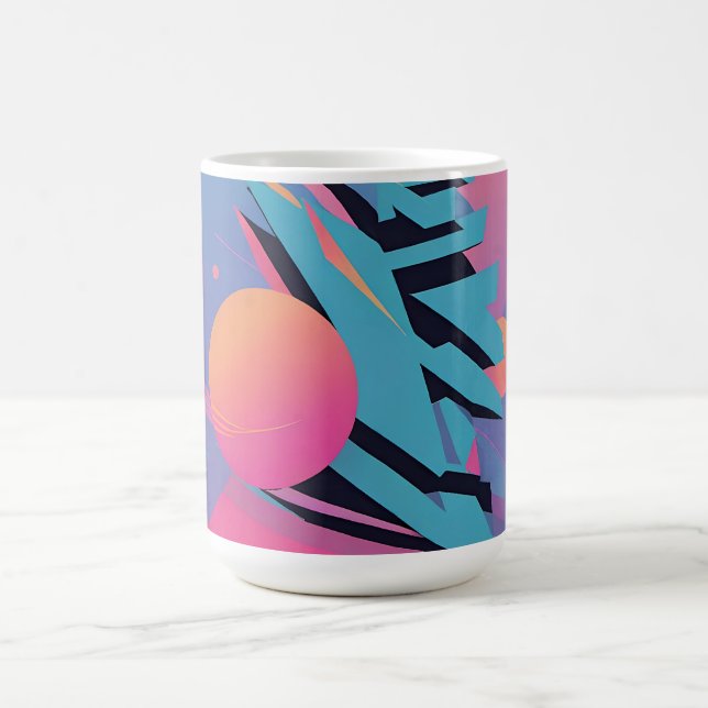 Caneca De Café Médio do século Design - Ken Gage Art (Centro)