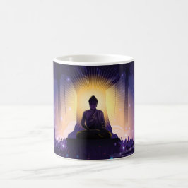 Caneca De Café Meditação de Buda