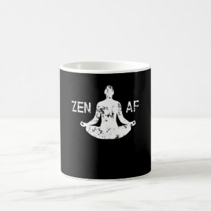 Caneca De Café Meditação ZEN AF Yoga