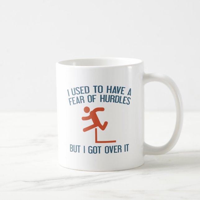 Caneca De Café Medo De Dificuldades (Direita)