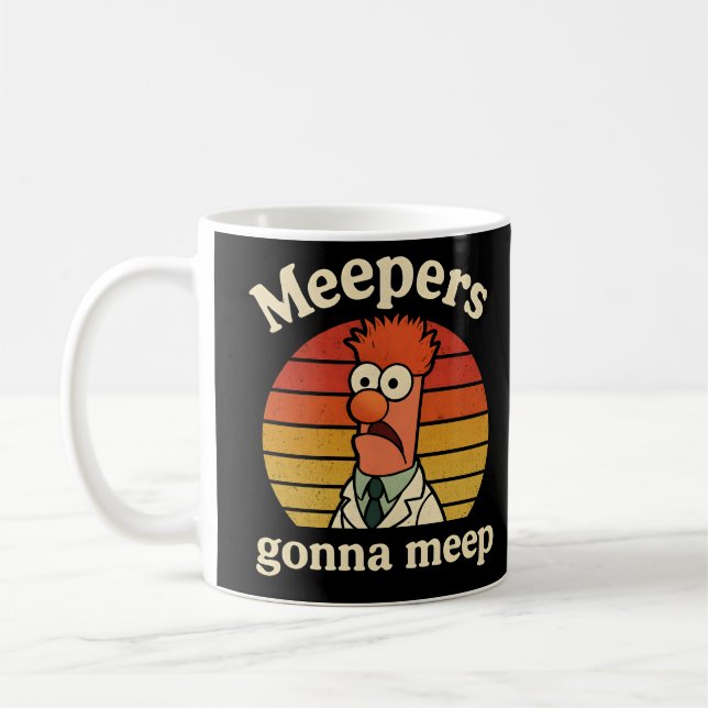 Caneca De Café Meepers  gonna meep (Esquerda)