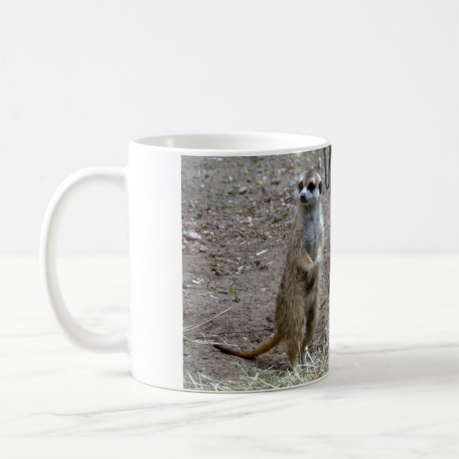 Caneca De Café Meerkat (Esquerda)