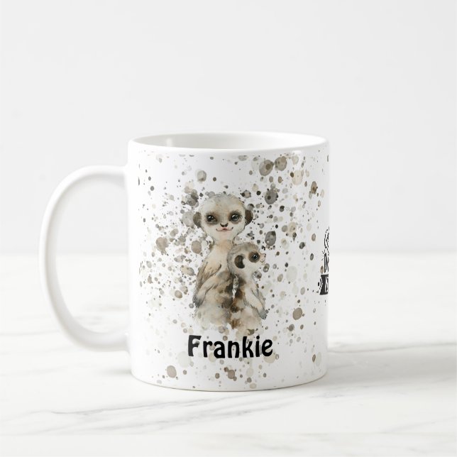 Caneca De Café Meerkats (Esquerda)