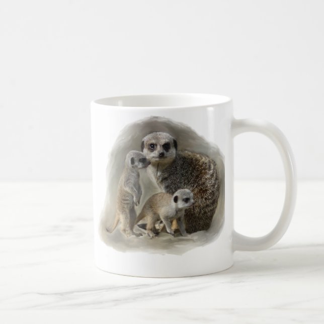Caneca De Café meerkats (Direita)
