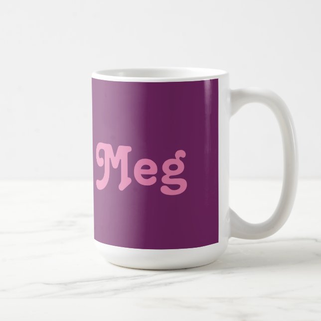 Caneca De Café Meg (Direita)