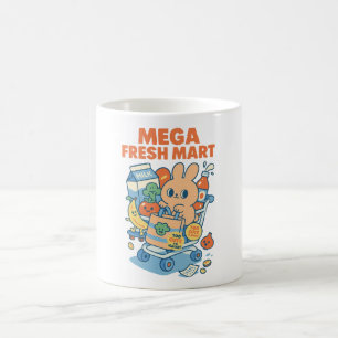 Caneca De Café Mega Fresh Mart