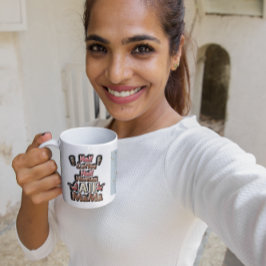 Caneca De Café ☕️ Meia Café, 💕 Metade Humana, Toda Mamãe 🍎