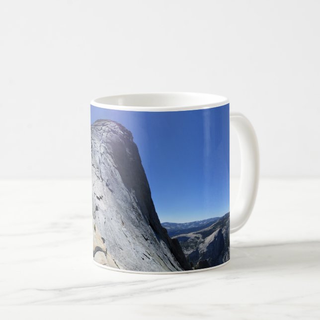 Caneca De Café Meia centelha da Base dos Cabos - Yosemite (Frente Esquerda)